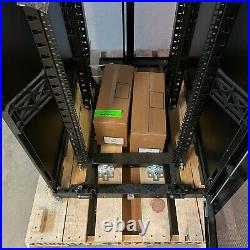 SEE PICTURES! Panduit N8212BC 42U Server Rack Cabinet Enclosure 800mmx1070mm