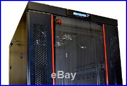 SYSRACKS 32U 35 Deep Free Standing Network Server Rack Cabinet Enclosure Box
