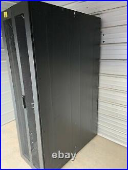 Server Rack 42U Data Cabinet 47.25 Deep Enclosure withFan Compatible Top