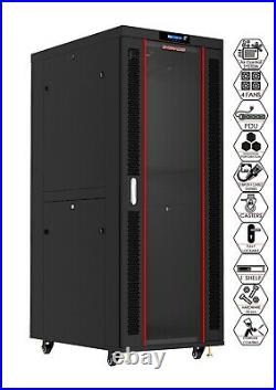 Server Rack 42U Deep 19 IT Network Data Rack Cabinet Enclosure