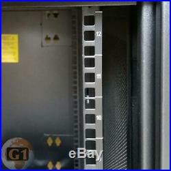 SmartRack SRW12US33G 12U Server-Depth Wall-Mount Rack Enclosure Cabinet