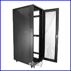 StarTech 42U Server Rack Cabinet 36 in Deep Enclosure RK4236BKB