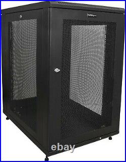 StarTech. Com 30 Deep Enclosure 18U Server Rack Cabinet RK1833BKM
