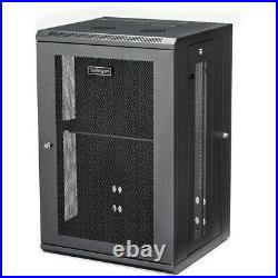 StarTech.com Wall Mount Server Rack Cabinet Hinged Enclosure Wall Mount
