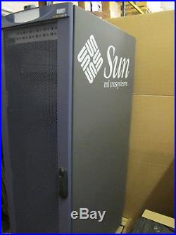 Sun Microsystems 900-38 38U Server Cabinet Rack Enclosure With PDU'S