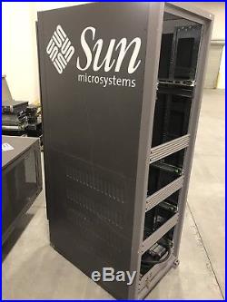 Sun Microsystems M Rack Server Data Cabinet Enclosure with Side Panel, Doors