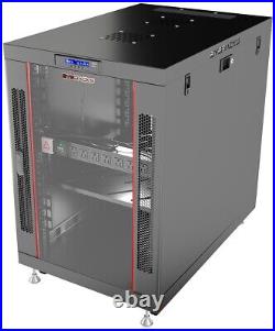 Sysracks 15U Server Rack Cabinet Premium Network Enclosure 35 Depth