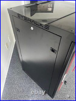 Sysracks 18U 24 Inch Deep Wall Mount It Server Rack Cabinet Enclosure