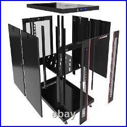Sysracks 18U Server Rack Cabinet Premium Network Enclosure 35 Depth