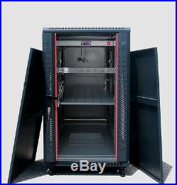 Sysracks 22U 39 Deep 19IT Free Standing Network Server Rack Cabinet Enclosure