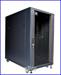 Sysracks 22U 39 Deep 19IT Free Standing Network Server Rack Cabinet Enclosure