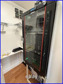 Sysracks 22U Server Rack Locking Network Cabinet Data Enclosure with 4 DC Fans Sysracks 22U Server Rack Locking Network Cabinet Data Enclosure with 4 DC Fans