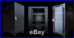 Sysracks 27U 39 Deep 19 IT Free Standing Server Rack Cabinet Enclosure Bonus