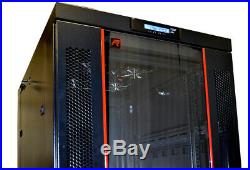 Sysracks 37U 39 Inch Deep IT Free Standing Server Network Rack Cabinet Enclosure