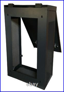 Sysracks 6U Wall Mount Cabinet Vertical Upload Rack 35 inch Depth Enclosure