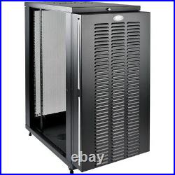 TRIPP LITE 24U Industrial Standard-Depth Rack Floor Enclosure Server Cabinet