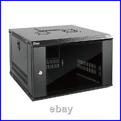 Tecmojo 6U Wall Mount Server Cabinet IT Network Rack Enclosure Lockable Door Tecmojo 6U Wall Mount Server Cabinet IT Network Rack Enclosure Lockable Door