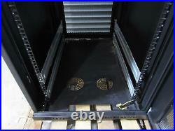 TrippLite SR24UB SmartRack 24U Mid-Depth Rack Enclosure Cabinet with keys