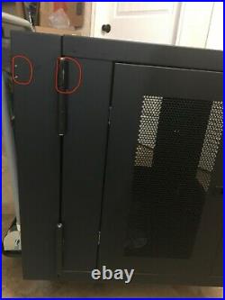 Tripp Lite 12U Wall Mount Rack Enclosure Server Cabinet Swinging SRW12USDP