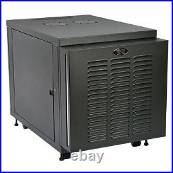 Tripp Lite 12u Industrial Rack Floor Enclosure Server Cabinet Doors & Sides 4