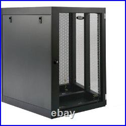 Tripp Lite 18u Wall Mount Rack Enclosure Cabinet Side Mount Heavy Duty Tripp Lite 18u Wall Mount Rack Enclosure Cabinet Side Mount Heavy Duty