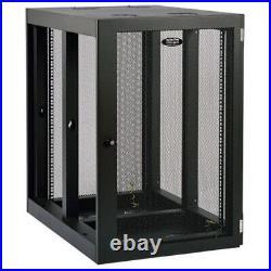 Tripp Lite 18u Wall Mount Rack Enclosure Cabinet Side Mount Heavy Duty Tripp Lite 18u Wall Mount Rack Enclosure Cabinet Side Mount Heavy Duty