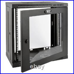 Tripp Lite 19-Inch 12U Wall Mount Rack Enclosure Server Cabinet Black