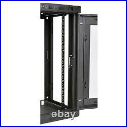Tripp Lite 19-Inch 12U Wall Mount Rack Enclosure Server Cabinet Black