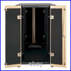 Tripp Lite 24U Soundproof Rack Enclosure Server Cabinet Quiet Acoustic (SRQ24U)