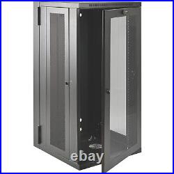 Tripp Lite 26u Wall Mount Rack Enclosure Server Cabinet Deep Acrylic Window