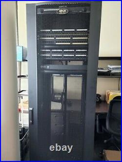 Tripp-Lite 42U Rack Enclosure Server Cabinet 42U Black 42.9 x 23.75 x 78.3