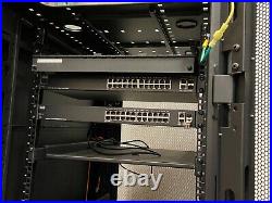 Tripp Lite 42U Rack Enclosure Server Cabinet Doors & Sides 2400lb Capacity