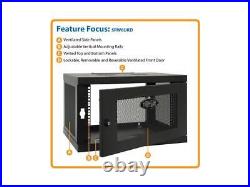 Tripp Lite 6U Wall Mount Rack Enclosure Server Cabinet, Knock Down, 16.5 Deep Tripp Lite 6U Wall Mount Rack Enclosure Server Cabinet, Knock Down, 16.5 Deep