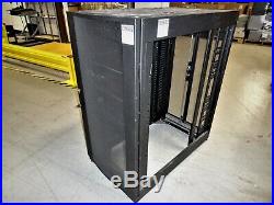 Tripp-Lite SR25UB 25U Rack Cabinet Enclosure Front/Back Doors