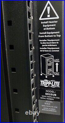 Tripp Lite SR25UB Rack Enclosure Server Cabinet