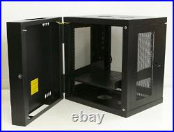 Tripp Lite SRW12US 12U Wall Mount Rack Enclosure Server Cabinet, Hinged m701