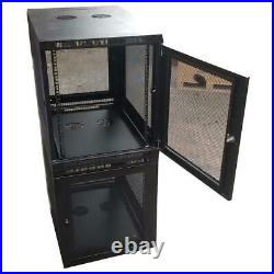 Tripp Lite SmartRack 24U Colo 12U Server Rack Enclosure Cabinet HP Dell Servers