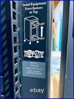Tripp Lite SmartRack Server Rack Cabinet Secure Enclosure (42U) SR42UB? B