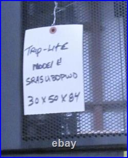 Tripp Lite Smart Rack, Server Rack, It Enclosure Cabinet Sr42ubdpwd Used