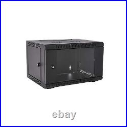 V7 RMWC6UG-1N Rack Mount Wall Cabinet Enclosure 6U Glass & Raxxess UNS1 Vente