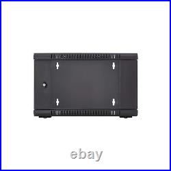 V7 RMWC6UG-1N Rack Mount Wall Cabinet Enclosure 6U Glass & Raxxess UNS1 Vente