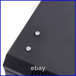 Wall Mount 4U Network Server Cabinet Enclosure Rack Glass Panel WithLock FA1-6404