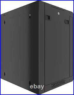 Wall Mount Server Rack Cabinet Locking Computer Cabinet Network Enclosure for El