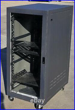 XRackPro2 25U Noise Reduction Server Rack Enclosure Rackmount Cabinet